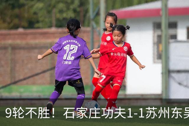 9轮不胜！石家庄功夫1-1苏州东吴 两队分居倒数第三与倒数第二